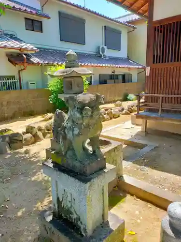 弁天神社の狛犬