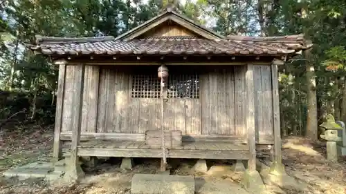 神明神社の本殿・本堂