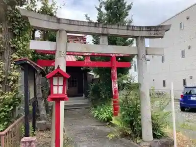 笠守稲荷神社の鳥居