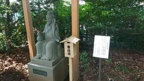 川越八幡宮の像