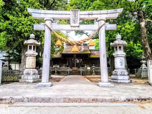 野田八幡宮の鳥居