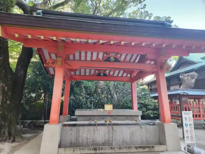 住吉神社の手水舎