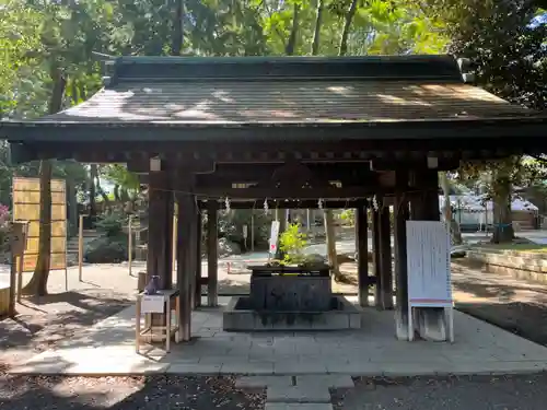 平塚八幡宮の手水舎