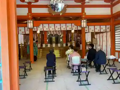 長岡天満宮の本殿・本堂