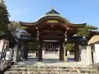 城山八幡宮の山門・神門