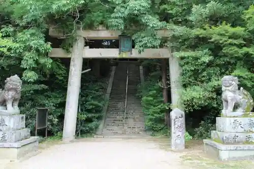 建水分神社の鳥居