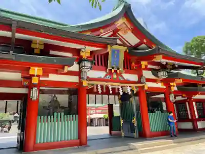 日枝神社の山門・神門