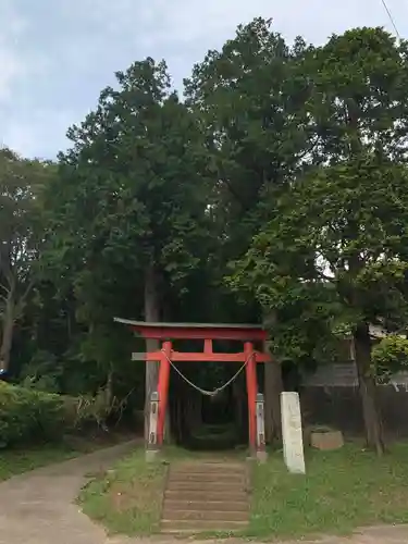 熊野神社の鳥居