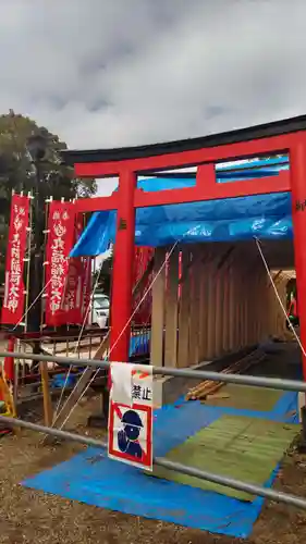 丸山神明社の鳥居