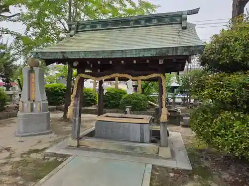 佐賀縣護國神社の手水舎