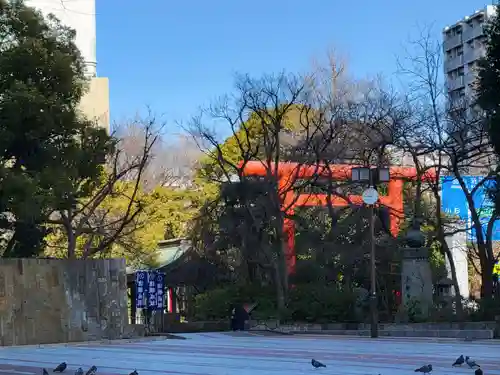 稲毛神社の鳥居