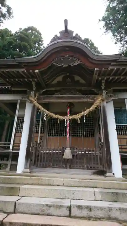 売布神社の本殿・本堂