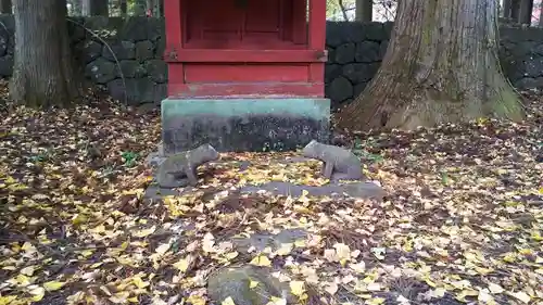 飛石八幡神社の狛犬