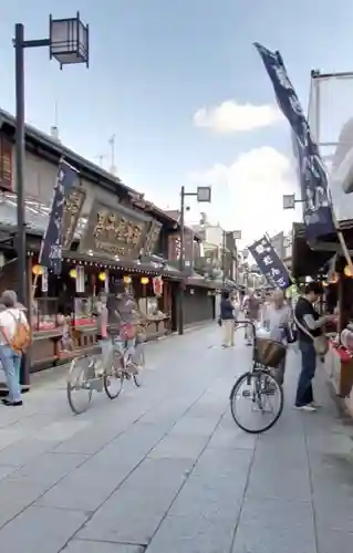 題経寺（柴又帝釈天）の周辺