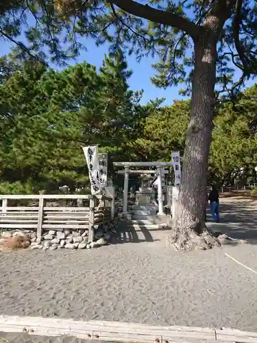 羽車神社の鳥居