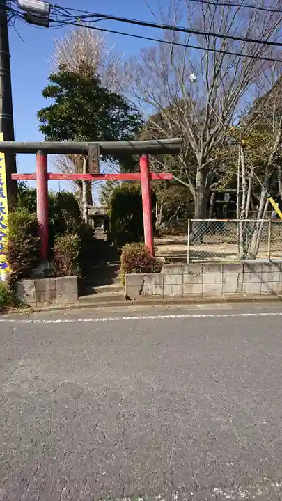 浅間神社の鳥居