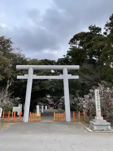 息栖神社の鳥居