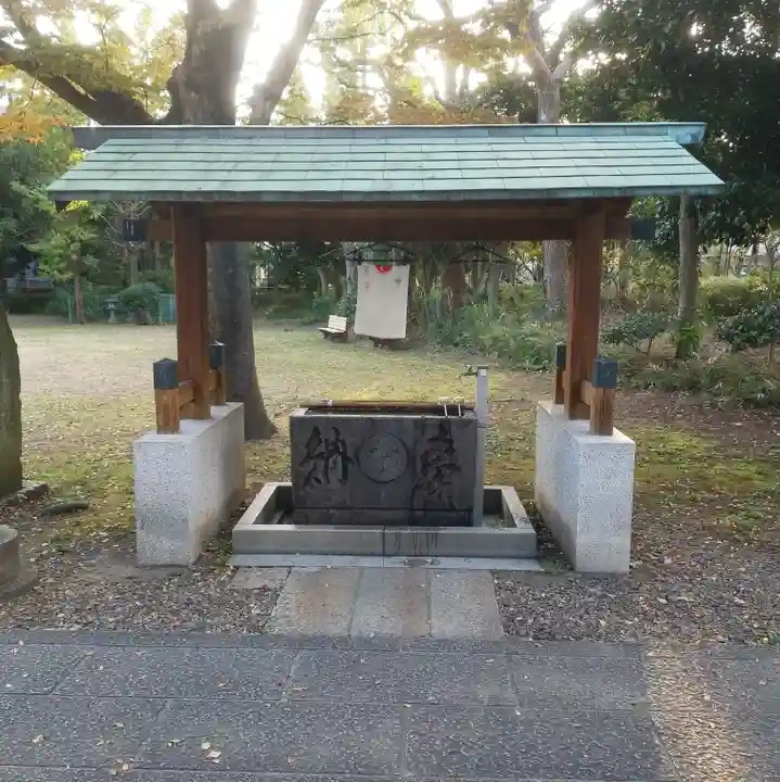 日枝神社の手水舎
