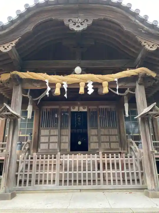 枝光八幡宮の本殿・本堂