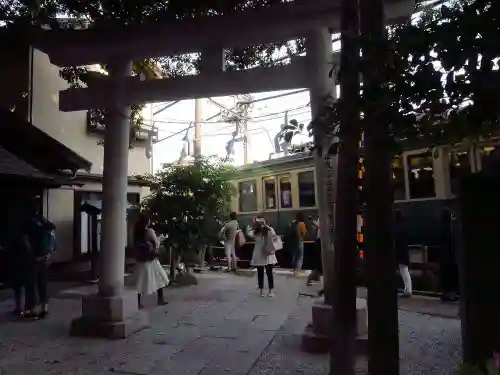 御霊神社の鳥居