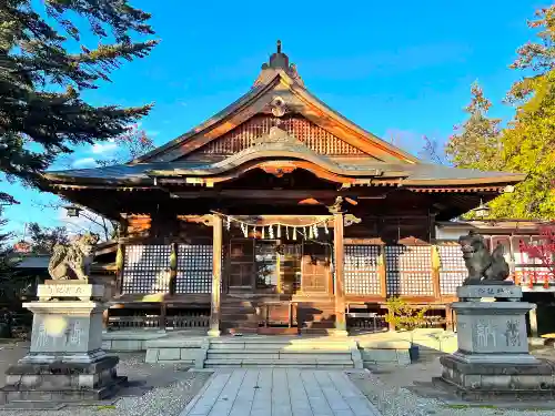 谷地八幡宮の本殿