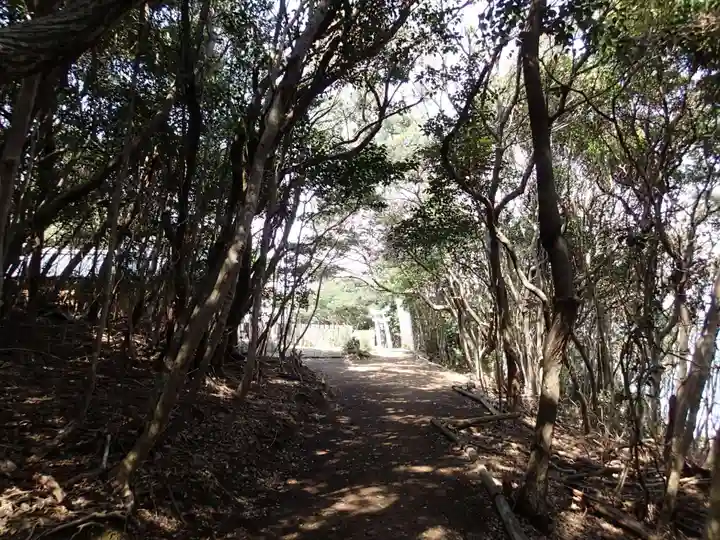 胡禄神社の自然