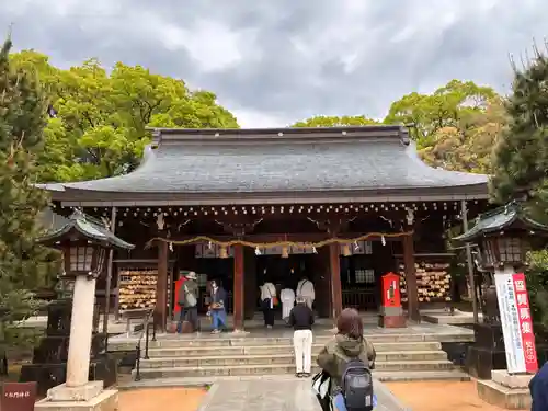 松陰神社の本殿・本堂