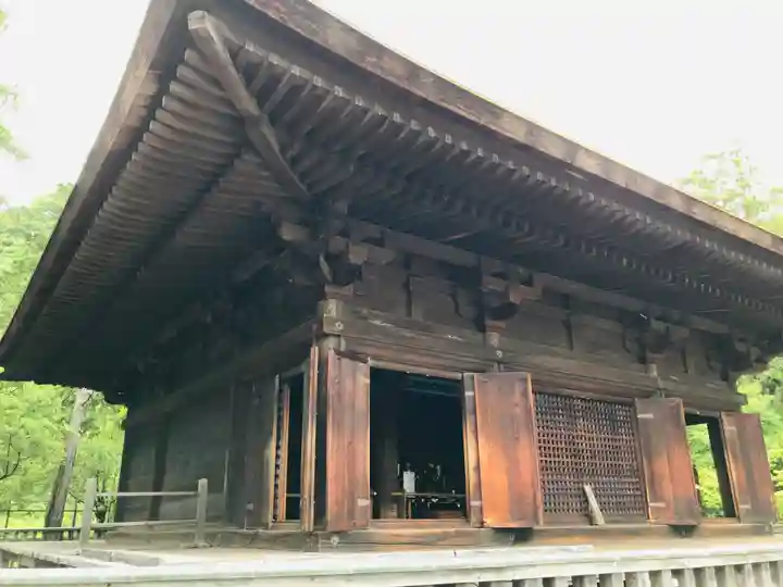 白水阿弥陀堂の本殿・本堂