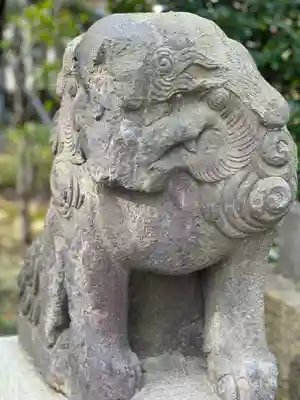 青砥神社の狛犬