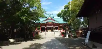 多摩川浅間神社の本殿・本堂