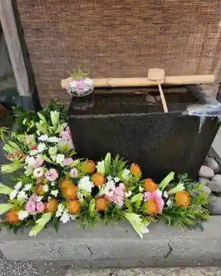 上尾御嶽神社の手水舎