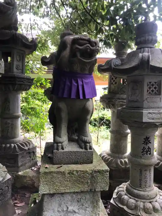 鹿嶋神社の狛犬