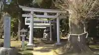 弓田香取神社の鳥居