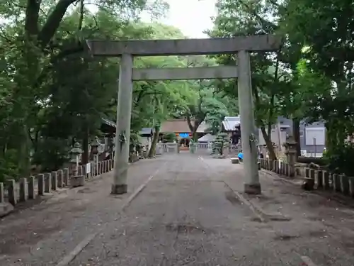 神明社（土器野神明社）の鳥居