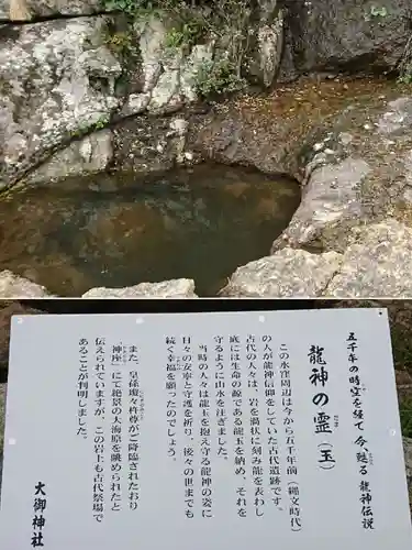 大御神社の自然