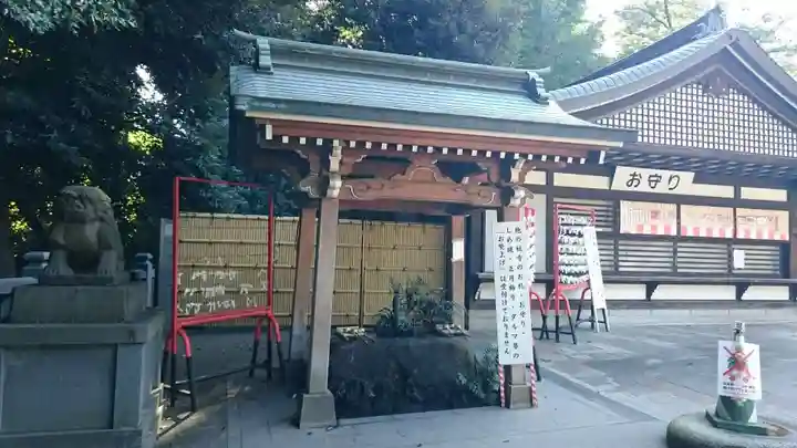 瀧泉寺(目黒不動尊)の手水舎