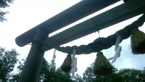 長沼神社の鳥居