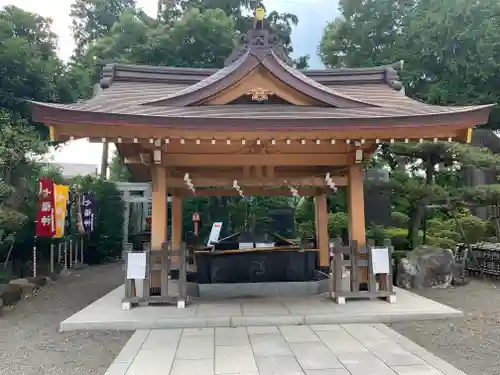 亀ケ池八幡宮の手水舎
