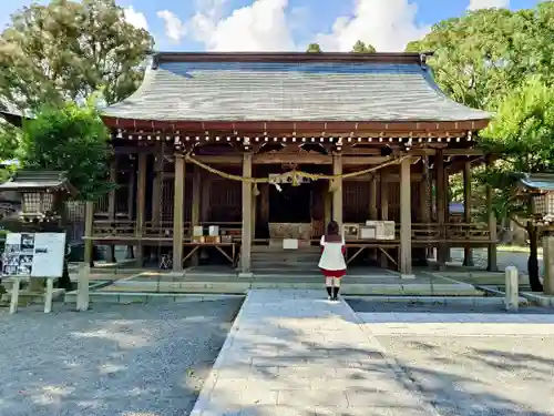 千栗八幡宮の本殿