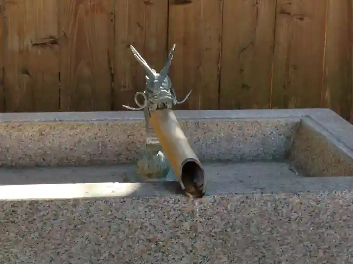鷲宮神社の手水舎