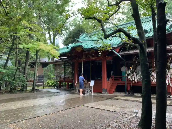 赤坂氷川神社の本殿・本堂