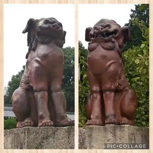 日本第一熊野神社の狛犬