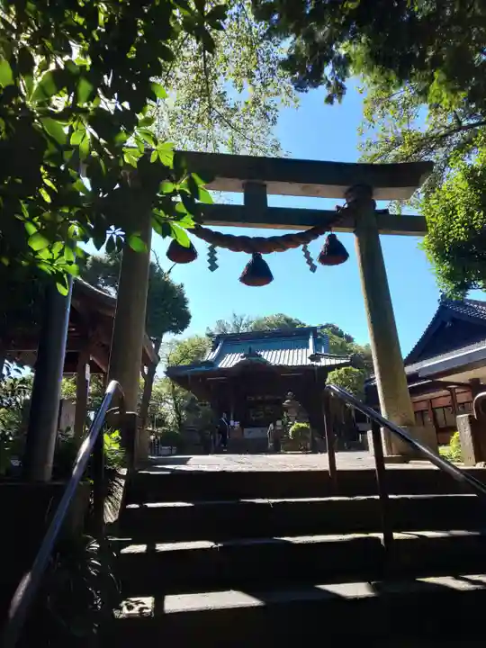 狭山八幡神社の鳥居