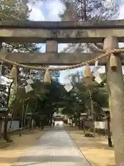 辛國神社の鳥居