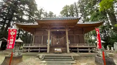 米川八幡神社の本殿・本堂