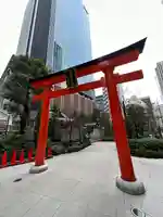 福徳神社(芽吹稲荷)の鳥居