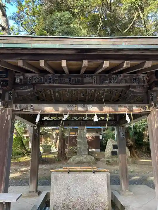 大洗磯前神社の手水舎