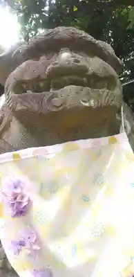 菊田神社の狛犬