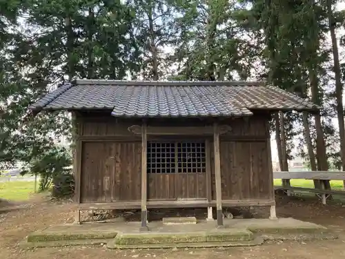 元八幡宮の本殿・本堂