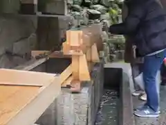 伊奈波神社の手水